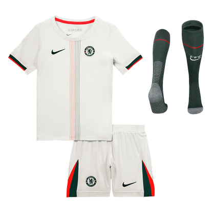 Kit Completo Bambino Chelsea Trasferta 2025/26 - 3 Pezzi