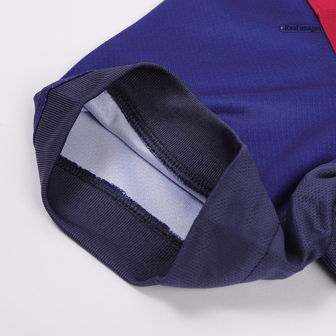 Maglia Replica Barcelona Casa LAMINE YAMAL #19 Uomo 2024/25 - Spotify Logo Without Text