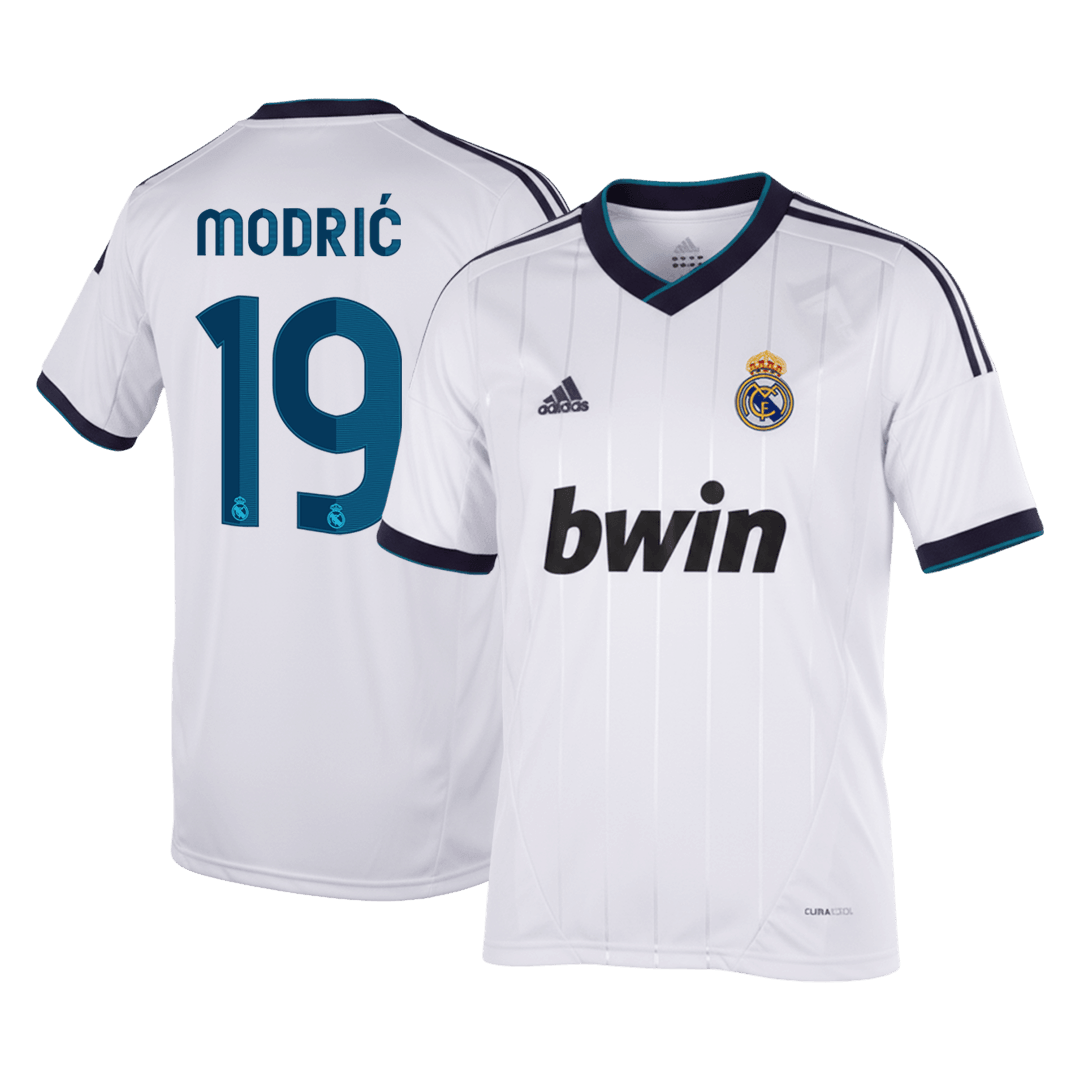 Maglia Retro Real Madrid MODRIĆ #19 Casa 2012/13