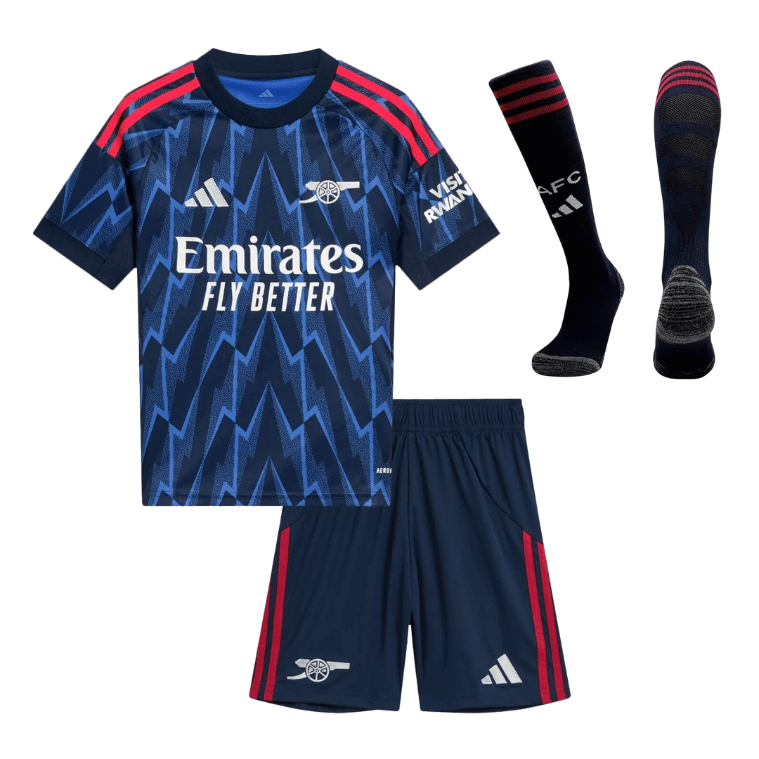 Completo Bambino Arsenal Trasferta 2025/26 - 3 Pezzi