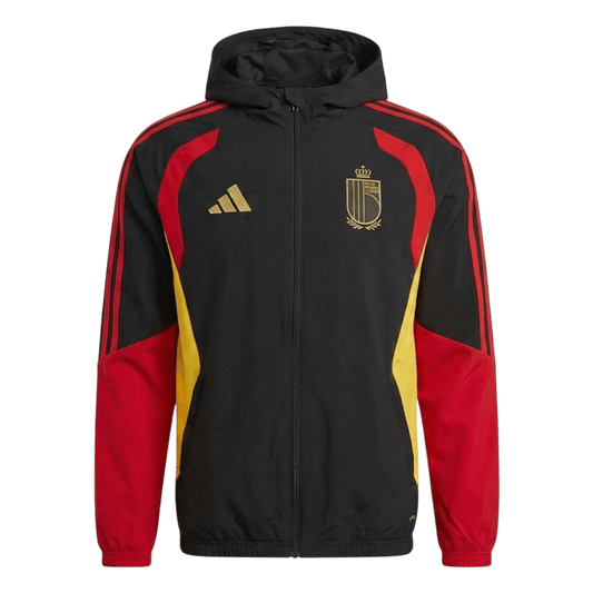 Belgio Giacca Allenamento 2026 Rosso e Nero