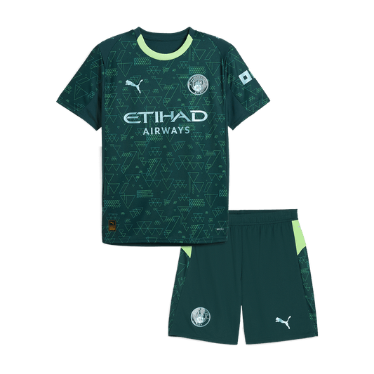 Base Kit Bambino Manchester City 2025/26 - 2 Pezzi