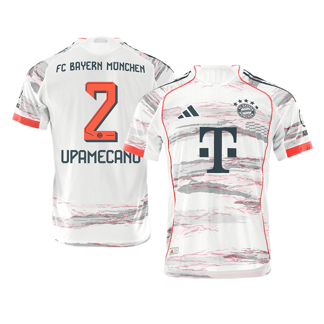 Maglia Gara Bayern Munich Trasferta UPAMECANO #2 Uomo 2025/26