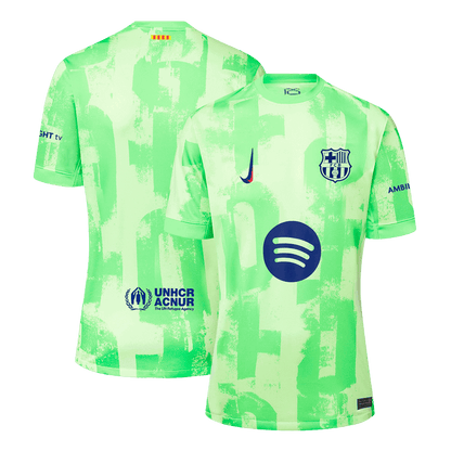 Maglia Replica Barcelona Terza Uomo 2024/25 - Spotify Logo Without Text