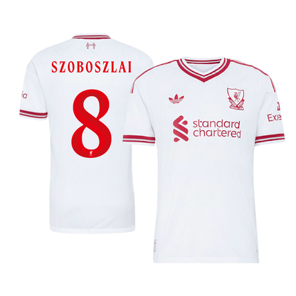 Maglia Gara Liverpool Trasferta SZOBOSZLAI #8 Uomo 2026/27 - UCL