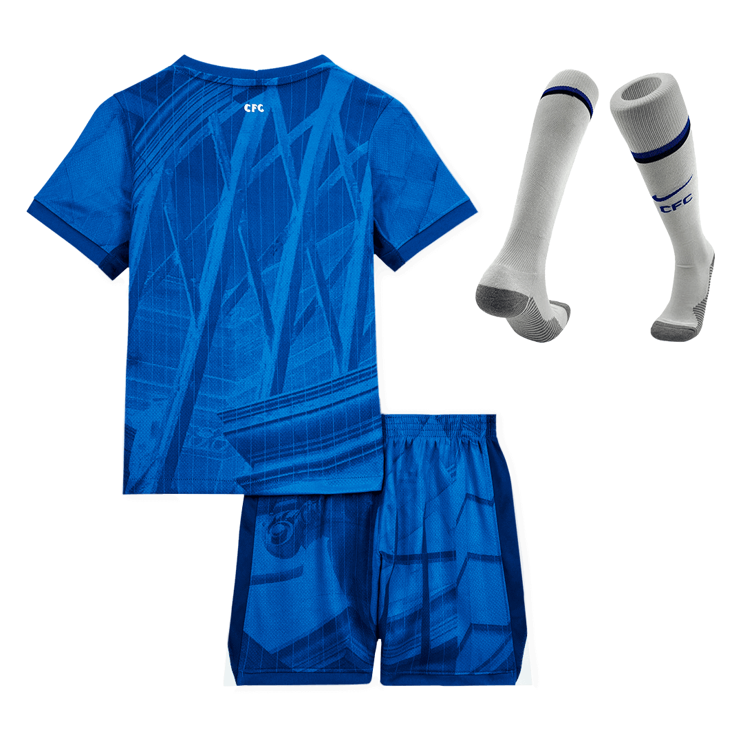 Kit Completo Bambino Chelsea Casa 2025/26 - 3 Pezzi