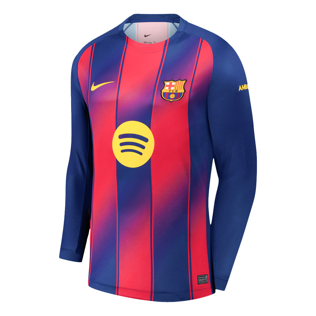 Maglia Replica Barcelona Casa Uomo 2025/26 - Manica Lunga