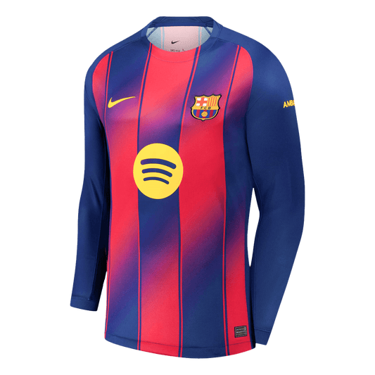 Maglia Replica Barcelona Casa Uomo 2025/26 - Manica Lunga
