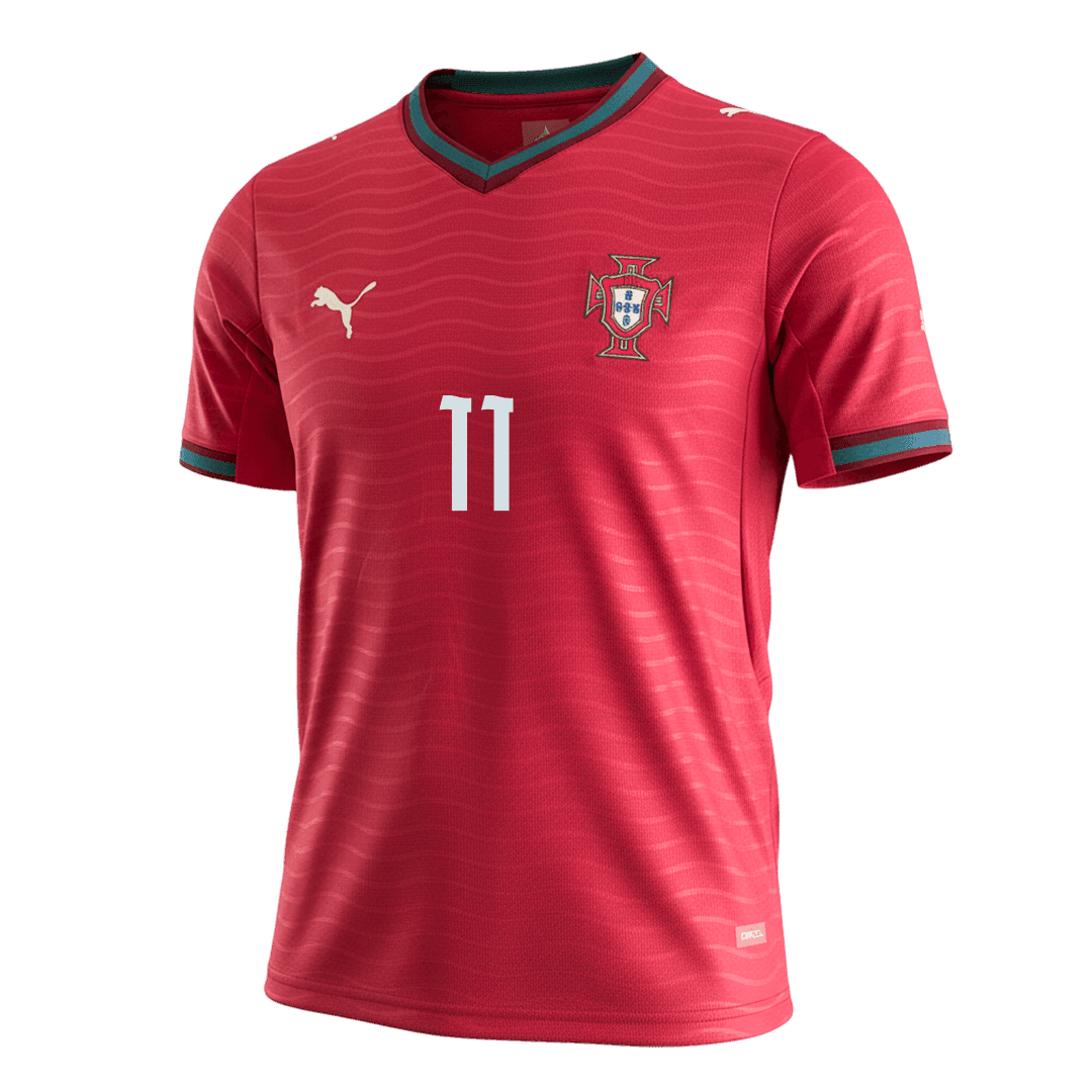 Maglia Replica Portogallo Casa JOÃO FÉLIX #11 Uomo Mondiali 2026