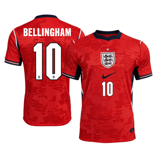 Maglia Gara Inghilterra Trasferta BELLINGHAM #10 Uomo Mondiali 2026