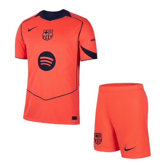 Completo Base Barcelona Terza Uomo 2025/26 - 2 Pezzi