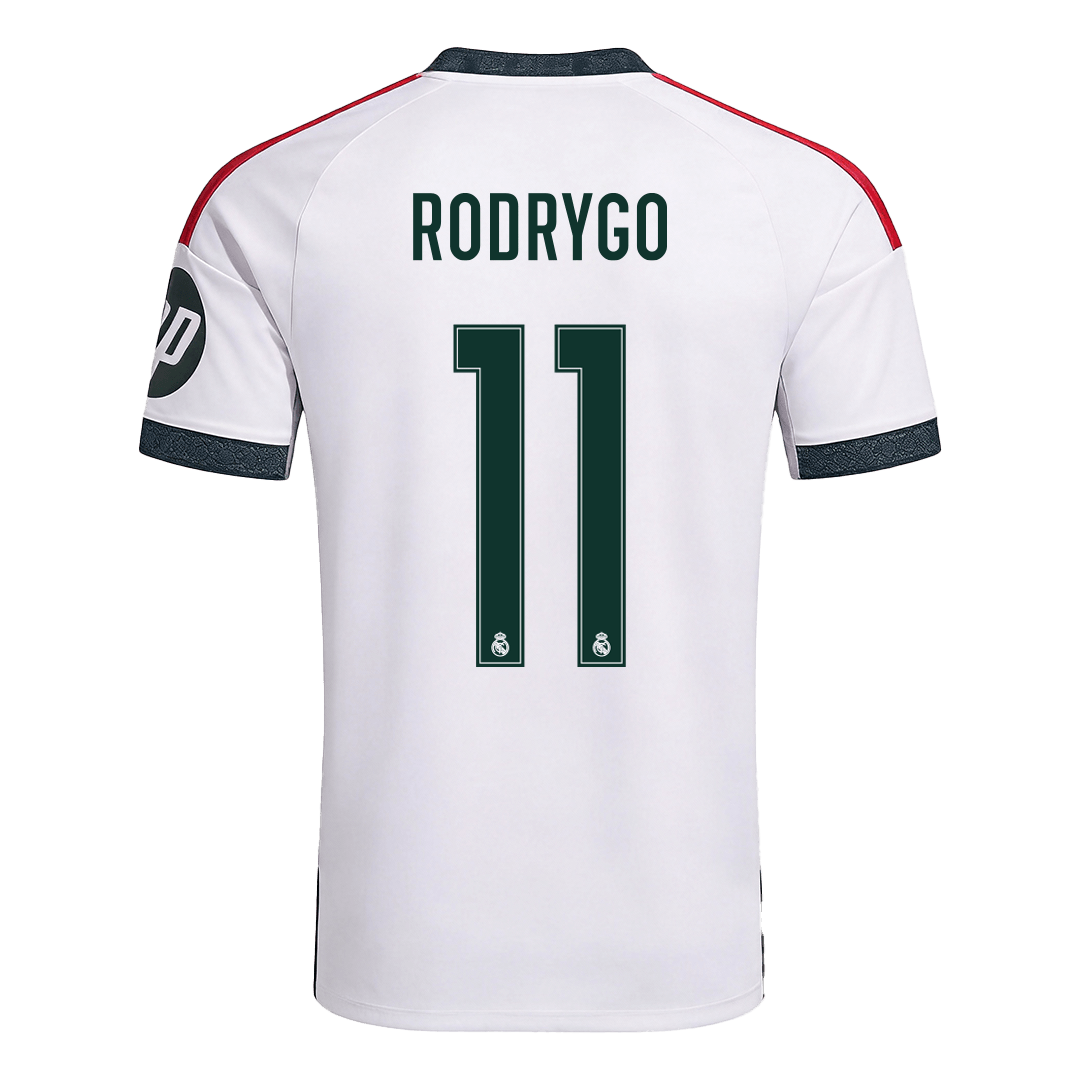 Maglia Replica Real Madrid Casa RODRYGO #11 Uomo 2026/27
