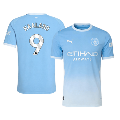 Maglia Gara Manchester City Casa HAALAND #9 Uomo 2026/27