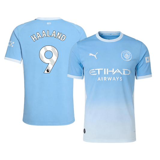 Maglia Gara Manchester City Casa HAALAND #9 Uomo 2026/27