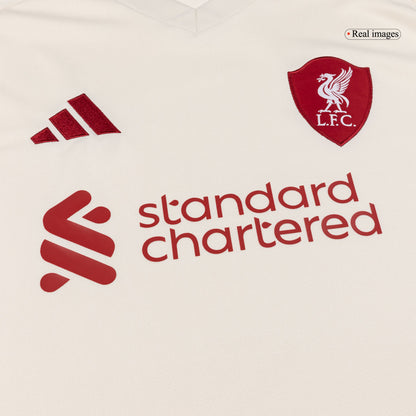 Maglia Replica Liverpool Trasferta ISAK #9 Uomo 2025/26