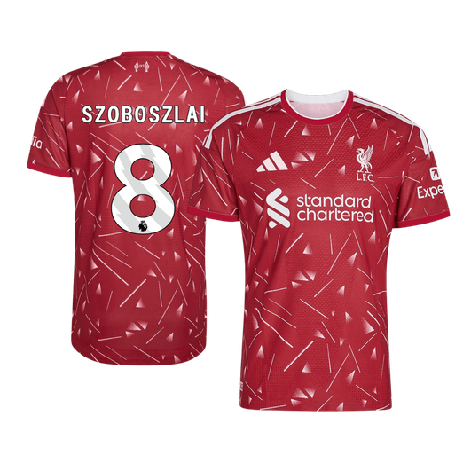 Maglia Gara Liverpool Casa SZOBOSZLAI #8 Uomo 2026/27
