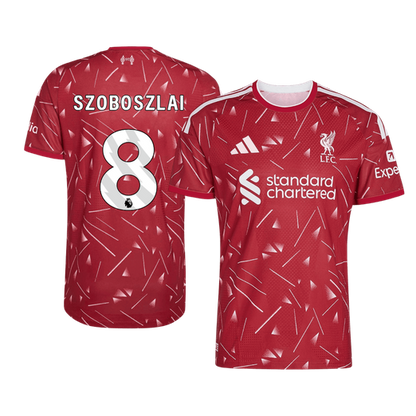 Maglia Gara Liverpool Casa SZOBOSZLAI #8 Uomo 2026/27