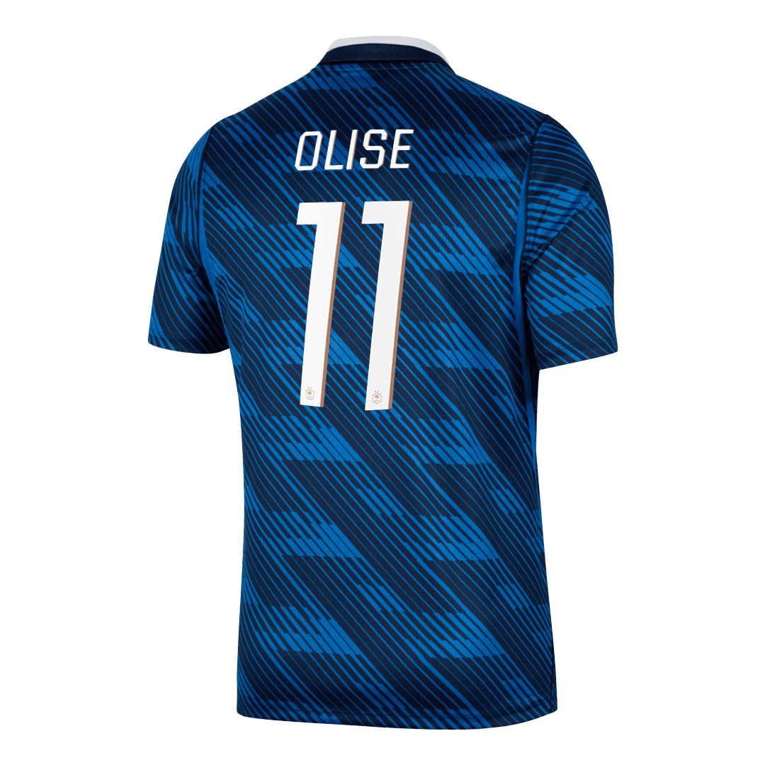 Maglia Replica Francia Casa OLISE #11 Uomo Mondiali 2026