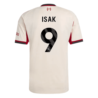 Maglia Replica Liverpool Trasferta ISAK #9 Uomo 2025/26