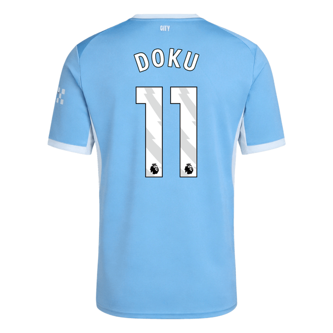Maglia Replica Manchester City Casa DOKU #11 Uomo 2026/27