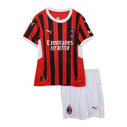 Completo Bambino AC Milan Casa 2024/25 - 2 Pezzi