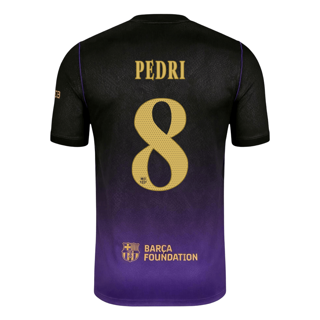 Maglia Replica Barcelona Trasferta PEDRI #8 Uomo 2026/27
