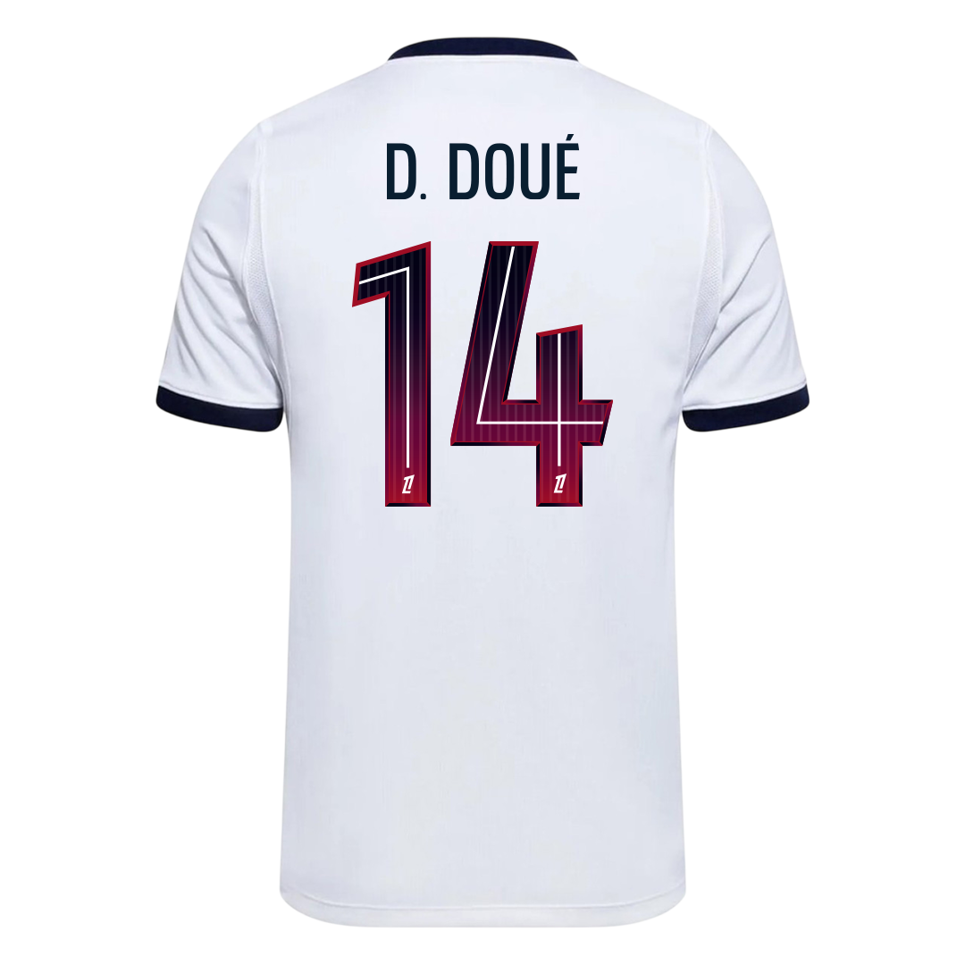 Maglia Replica PSG Trasferta D. DOUÉ #14 Uomo 2026/27