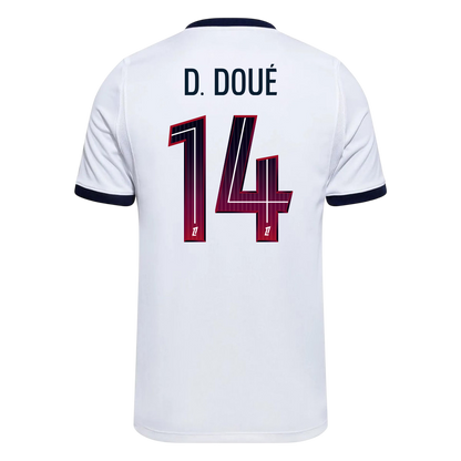 Maglia Replica PSG Trasferta D. DOUÉ #14 Uomo 2026/27
