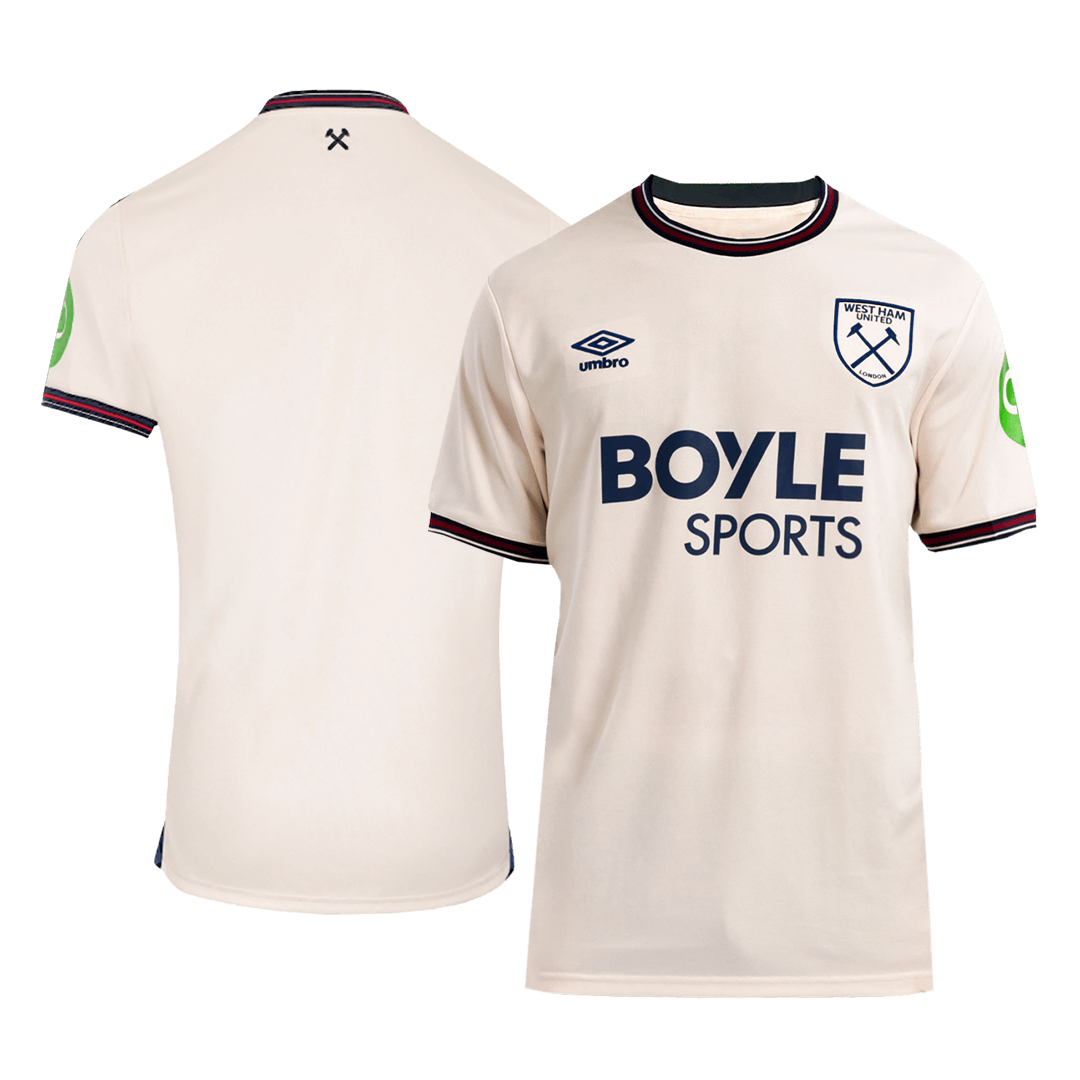 Maglia Replica West Ham United Trasferta Uomo 2025/26