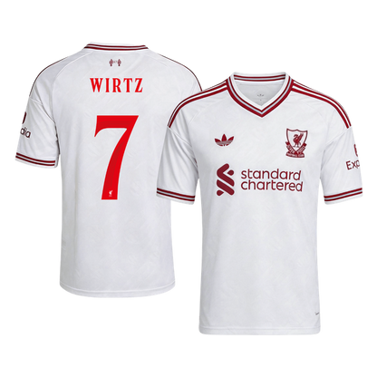 Maglia Replica Liverpool Trasferta WIRTZ #7 Uomo 2026/27 - UCL