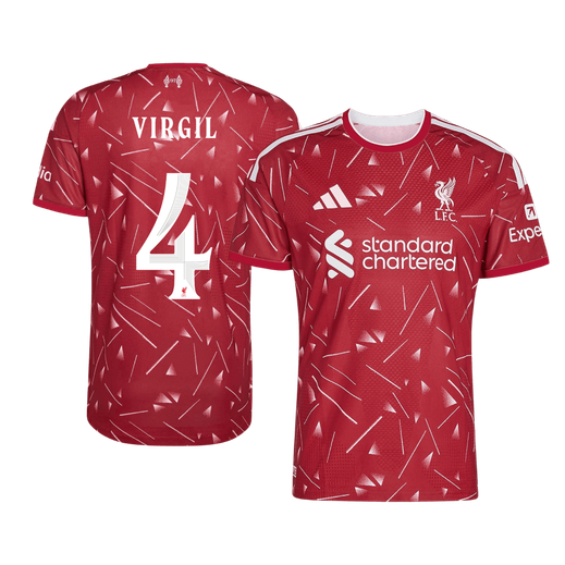 Maglia Gara Liverpool Casa VIRGIL #4 Uomo 2026/27 - UCL