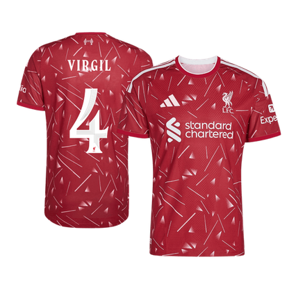 Maglia Gara Liverpool Casa VIRGIL #4 Uomo 2026/27 - UCL