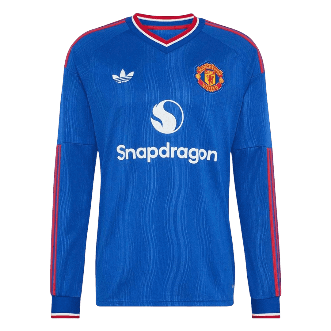 Maglia Gara Manchester United Uomo Trasferta Uomo 2026/27 - Manica Lunga