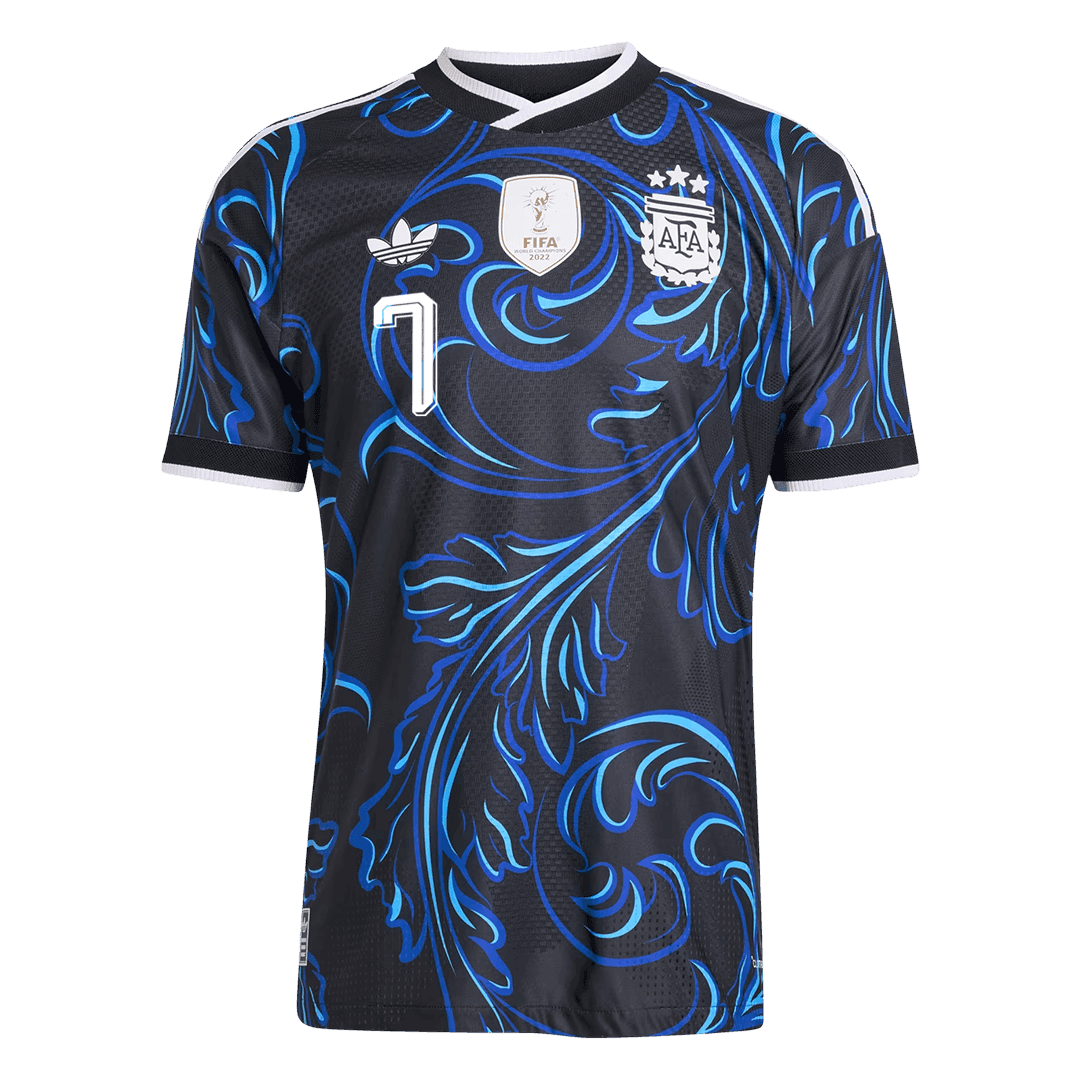 Maglia Gara Argentina Trasferta DE PAUL #7 Uomo Mondiali 2026