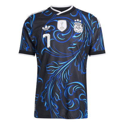 Maglia Gara Argentina Trasferta DE PAUL #7 Uomo Mondiali 2026