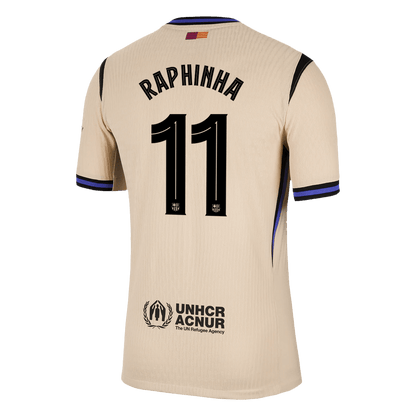 Maglia Gara Barcelona Trasferta RAPHINHA #11 Uomo 2025/26