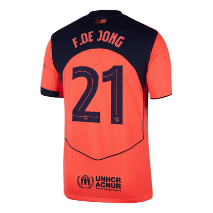 Maglia Replica Barcelona Terza F.DE JONG #21 Uomo 2025/26