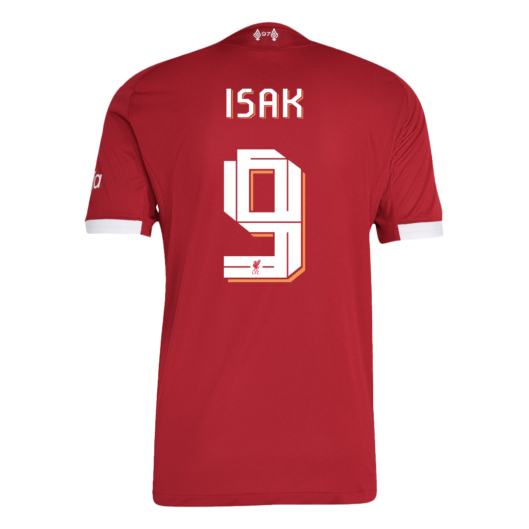 Maglia Gara Liverpool Casa ISAK #9 Uomo 2025/26 - UCL