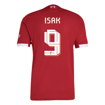 Maglia Gara Liverpool Casa ISAK #9 Uomo 2025/26 - UCL