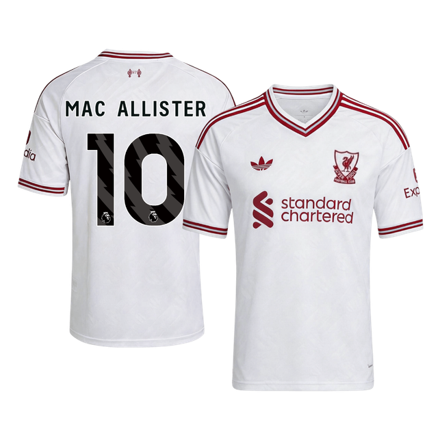 Maglia Replica Liverpool Trasferta MAC ALLISTER #10 Uomo 2026/27