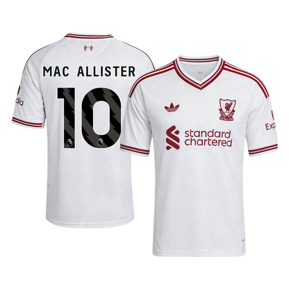Maglia Replica Liverpool Trasferta MAC ALLISTER #10 Uomo 2026/27