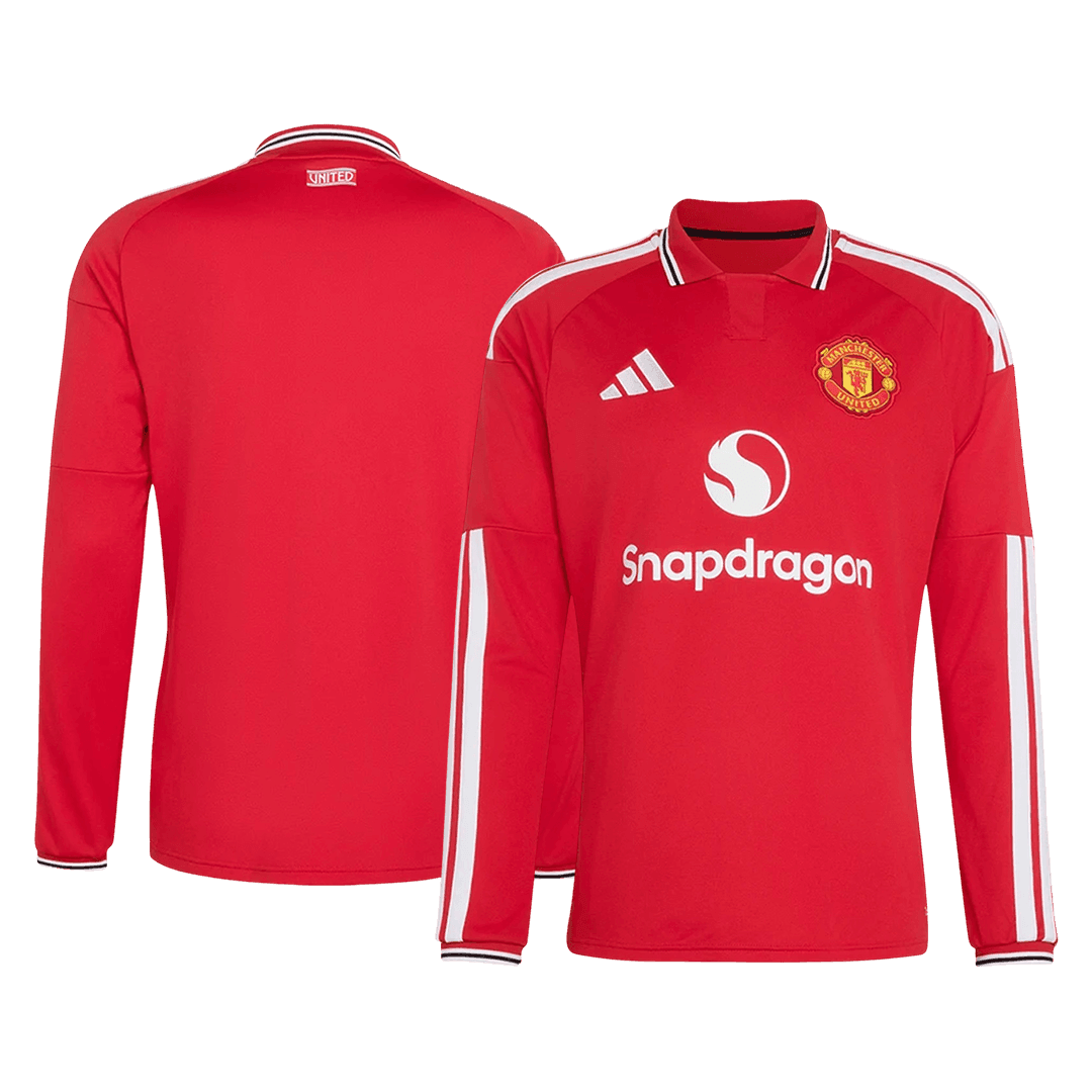 Maglia Gara Manchester United Uomo Casa Uomo 2026/27 - Manica Lunga