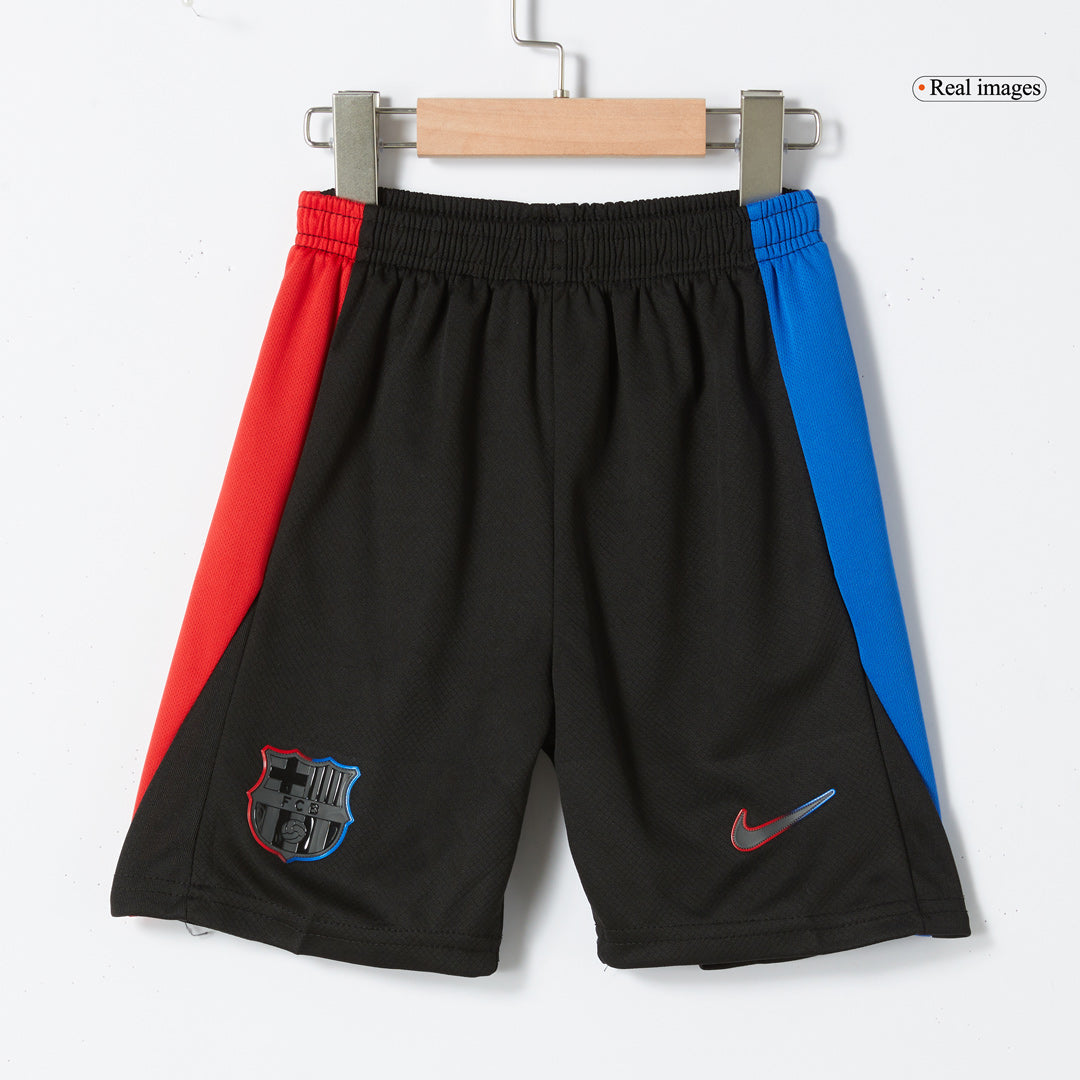Completo Bambino Barcelona Trasferta 2024/25 Spotify Logo Without Text - 2 Pezzi