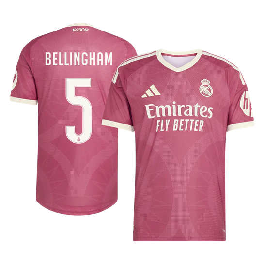 Maglia Gara Real Madrid Terza BELLINGHAM #5 Uomo 2026/27