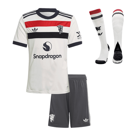 Kit Completo Bambino Manchester United Terza 2024/25 - 3 Pezzi