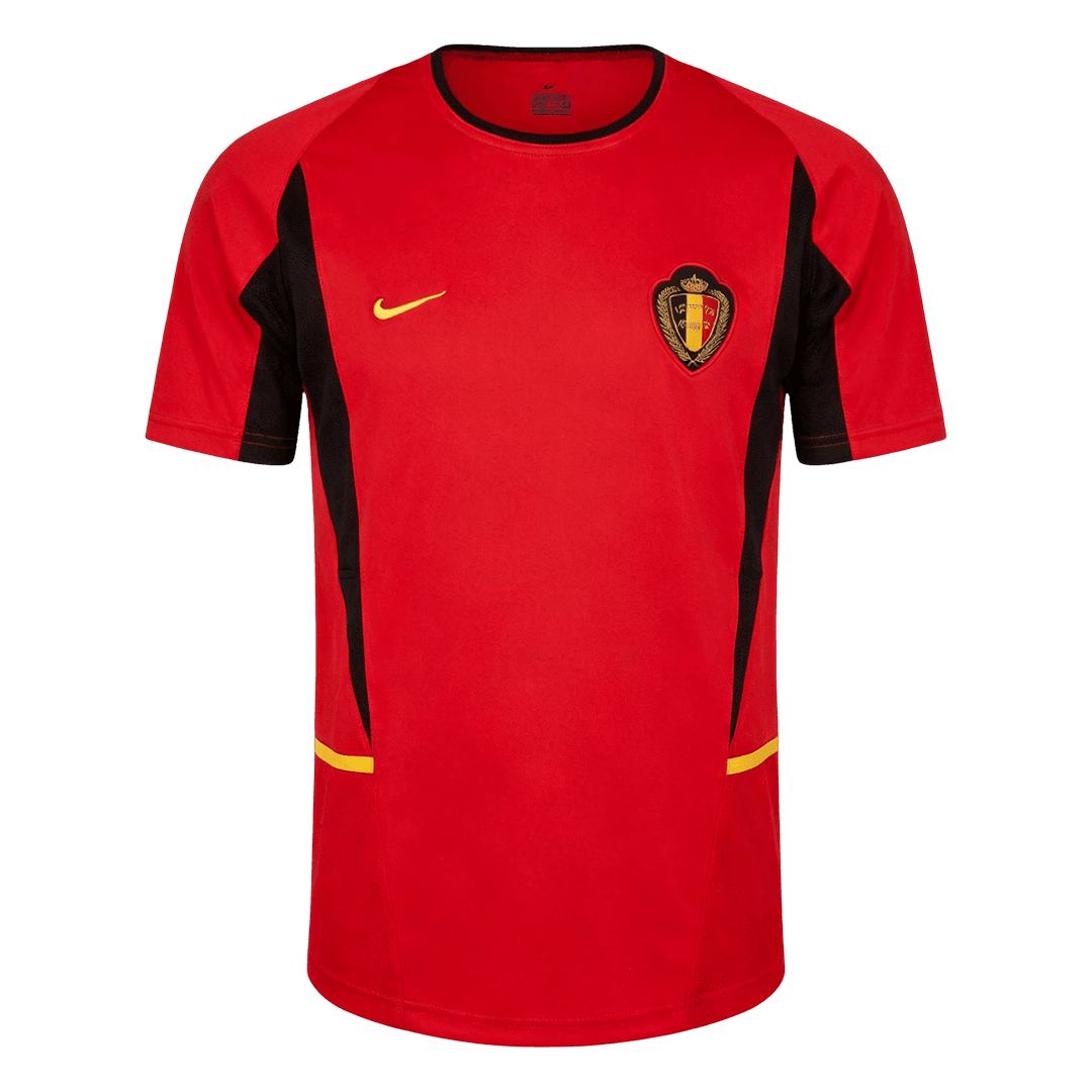 Maglia Retro Belgio Casa Mondiali 2002