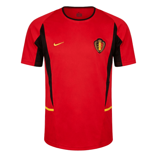 Maglia Retro Belgio Casa Mondiali 2002
