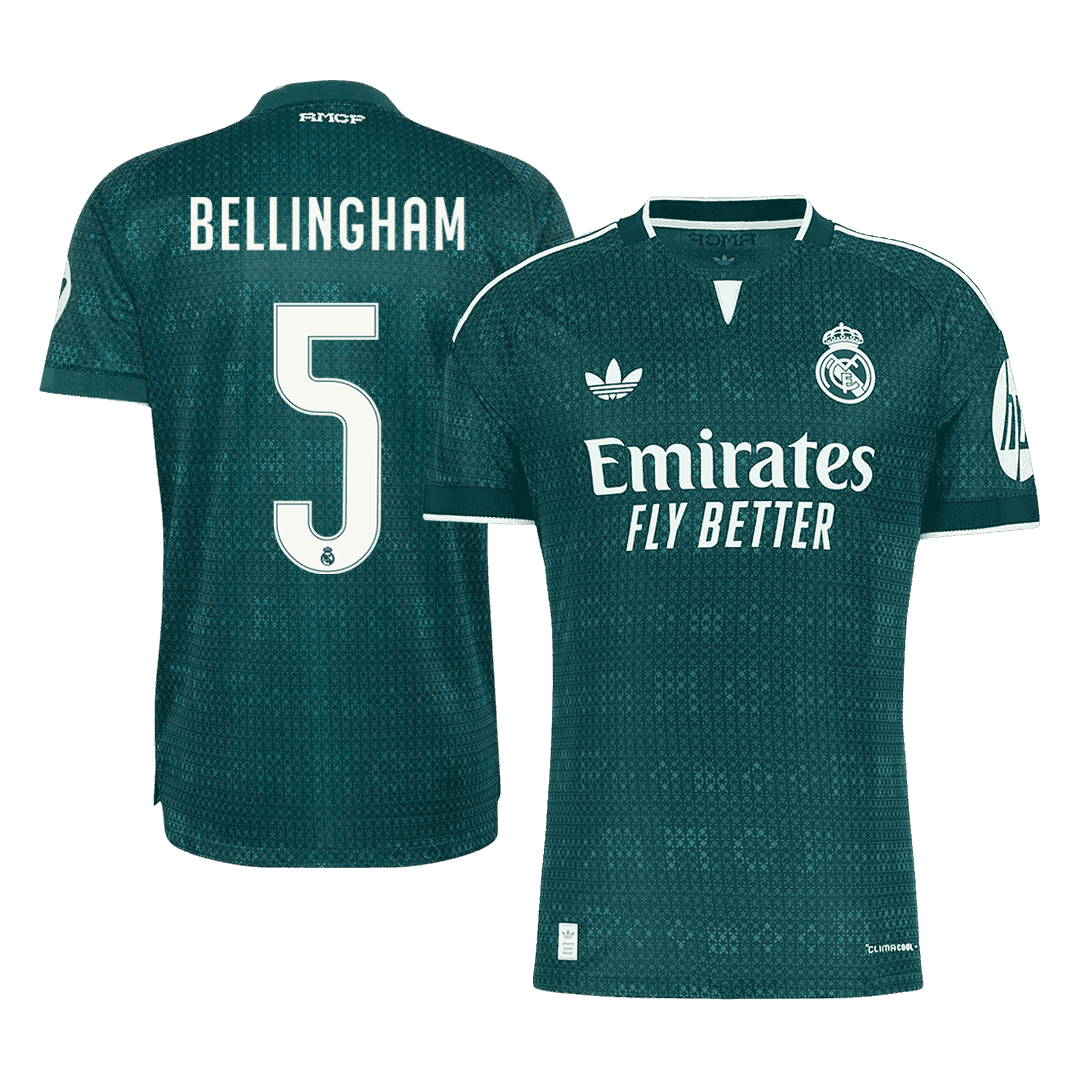 Maglia Gara Real Madrid Trasferta BELLINGHAM #5 Uomo 2026/27