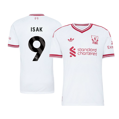Maglia Gara Liverpool Trasferta ISAK #9 Uomo 2026/27