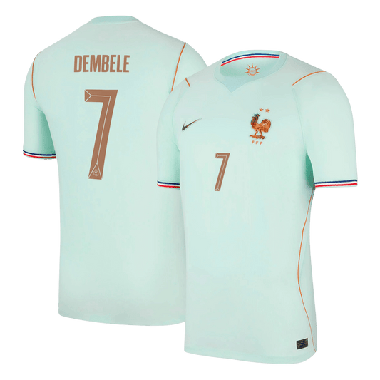Maglia Replica Francia Trasferta DEMBELE #7 Uomo Mondiali 2026